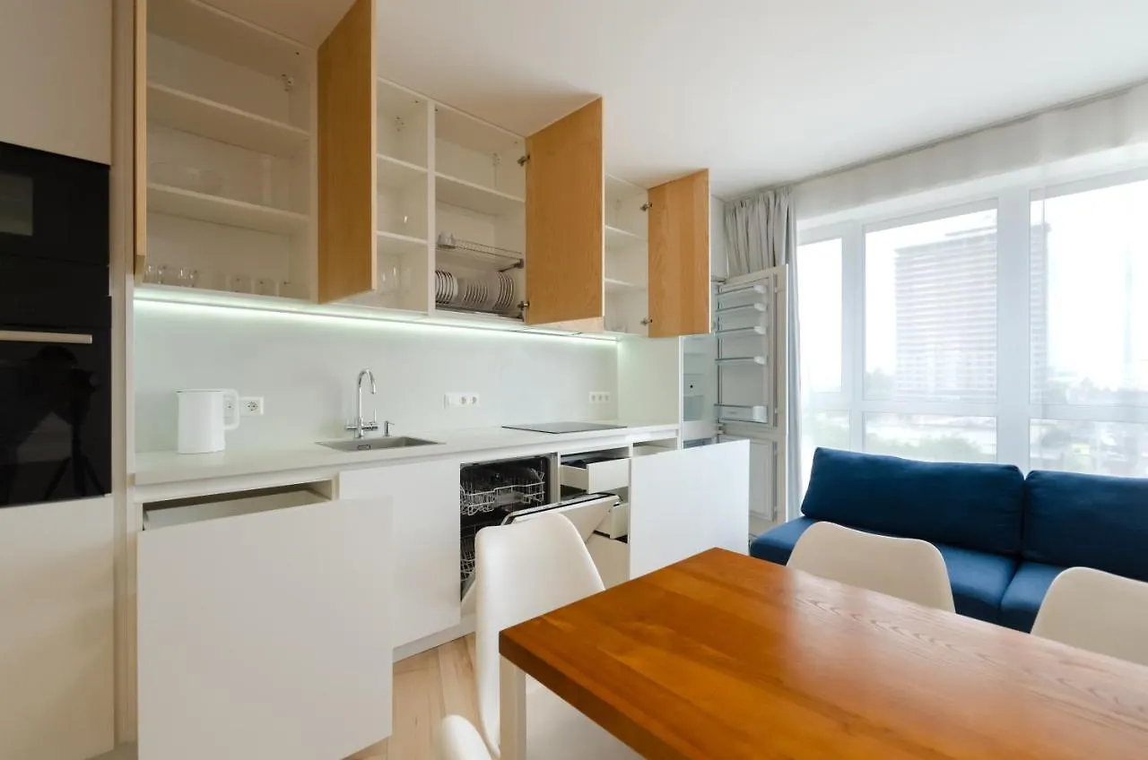 Petrovdom 35-74 In Panoramic 2 Bedroom Apartments At Rc Kvartet, 16Г Vasyl Lypkivskyi Street Kyiv