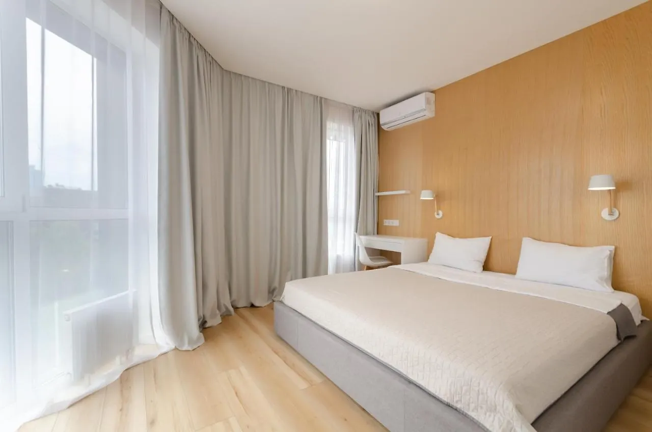 Petrovdom 35-74 In Panoramic 2 Bedroom Apartments At Rc Kvartet, 16Г Vasyl Lypkivskyi Street Kyiv