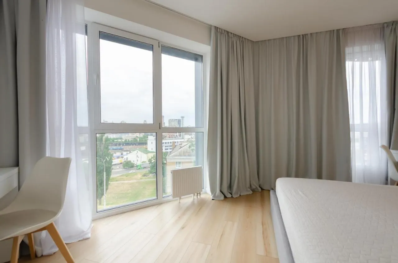 Petrovdom 35-74 In Panoramic 2 Bedroom Apartments At Rc Kvartet, 16Г Vasyl Lypkivskyi Street Kyiv